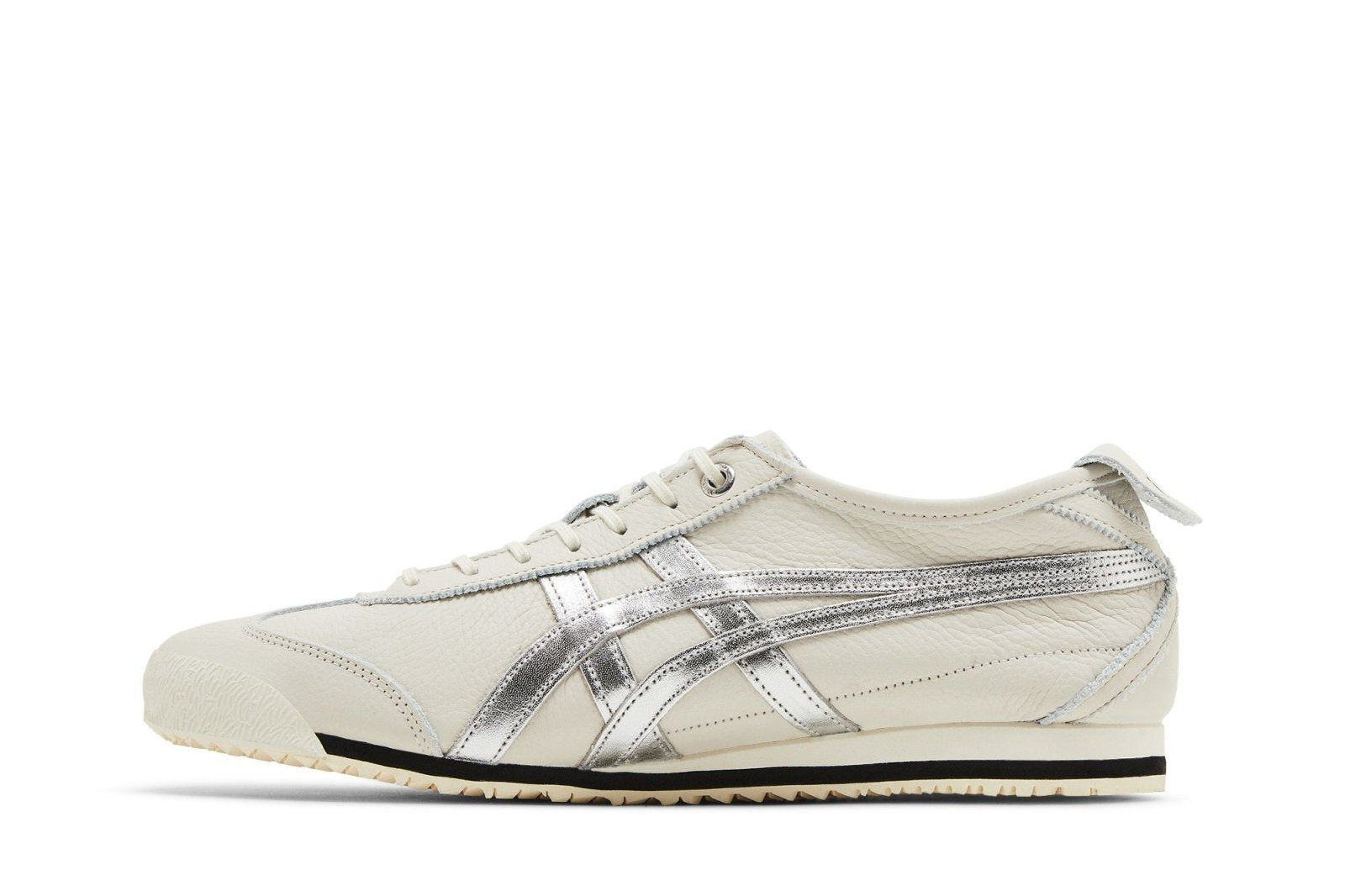 Tênis Onitsuka Tiger Mexico 66 SD Birch Silver Bege - Vista Frontal