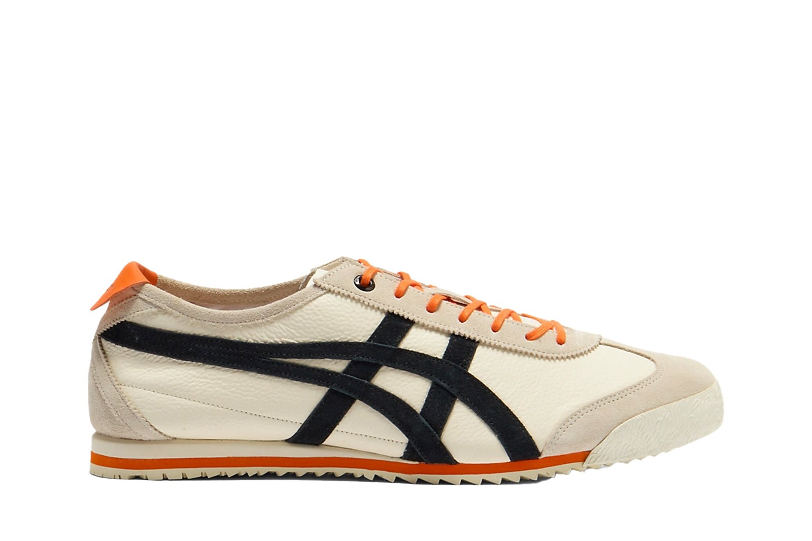 Tênis Onitsuka Tiger Mexico 66 SD Cream Black Orange Bege - Imagem 1