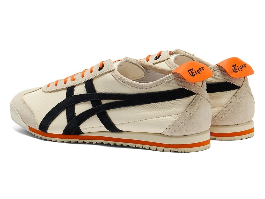 Tênis Onitsuka Tiger Mexico 66 SD Cream Black Orange Bege - Imagem 2