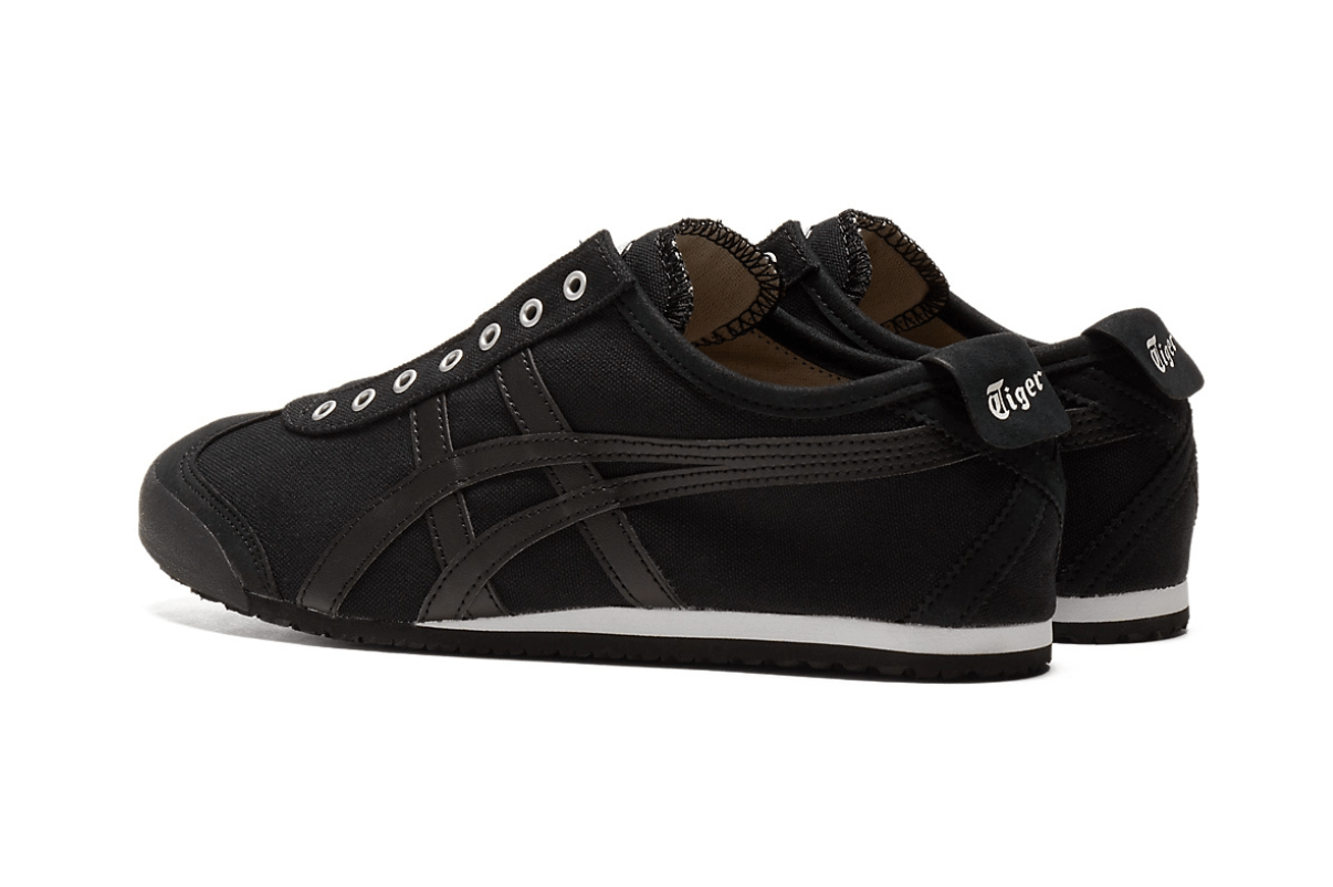 Tênis Onitsuka Tiger Mexico 66 Slip-On Black Preto