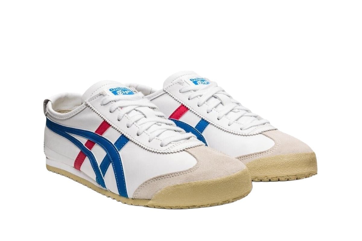 Tênis Onitsuka Tiger Mexico 66 White Blue Branco - Imagem 3