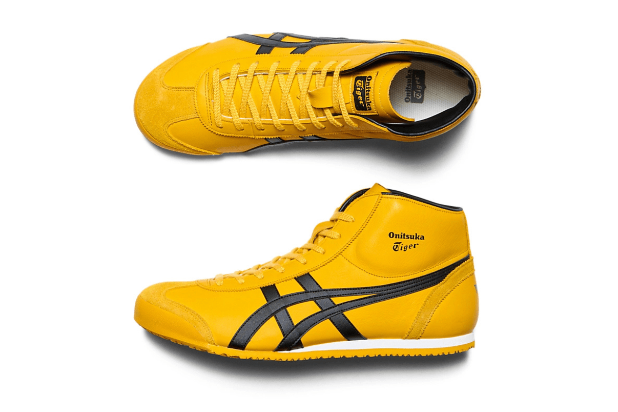 Tênis Onitsuka Tiger Mexico Mid Runner Amarelo - Imagem 2