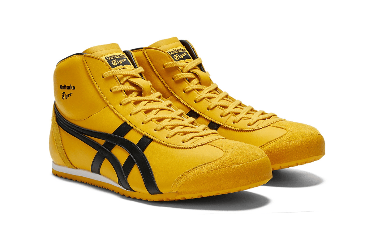 Tênis Onitsuka Tiger Mexico Mid Runner Amarelo - Imagem 3