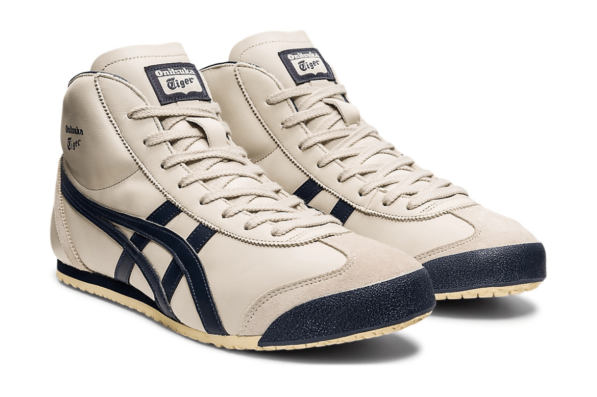 Tênis Onitsuka Tiger Mexico Mid Runner - Detalhe do Design