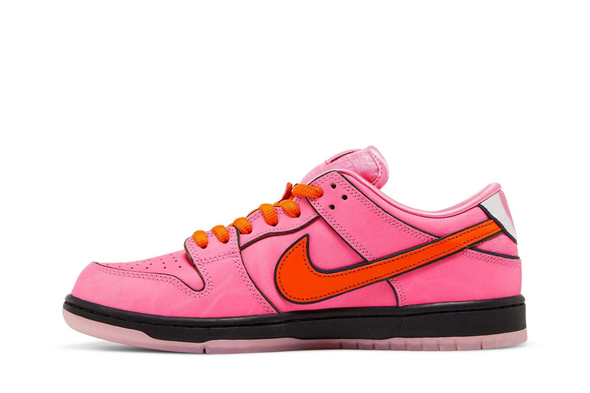 Tênis The Powerpuff Girls x Nike SB Dunk Low Blossom Rosa - Estilo