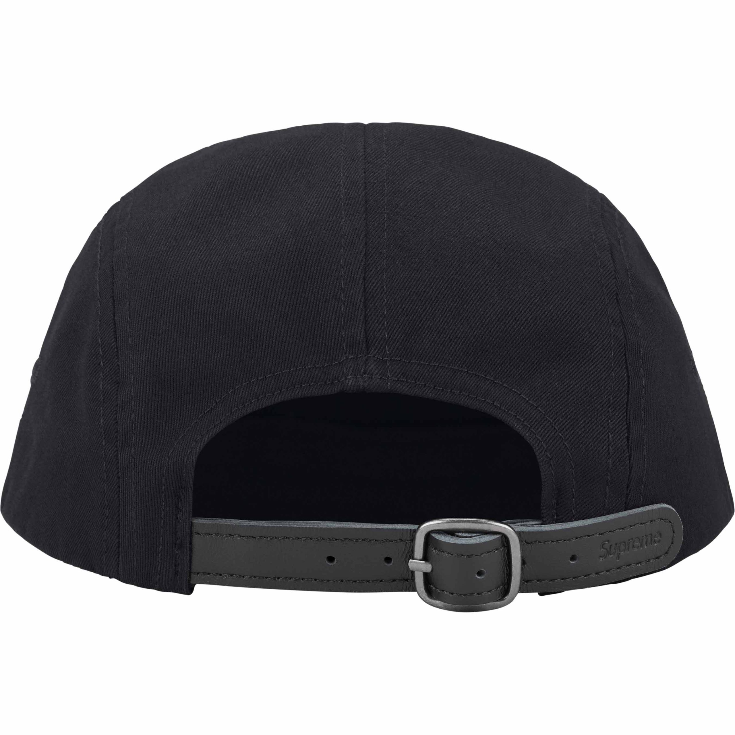 Boné 5 Panel Supreme Washed Chino Preto