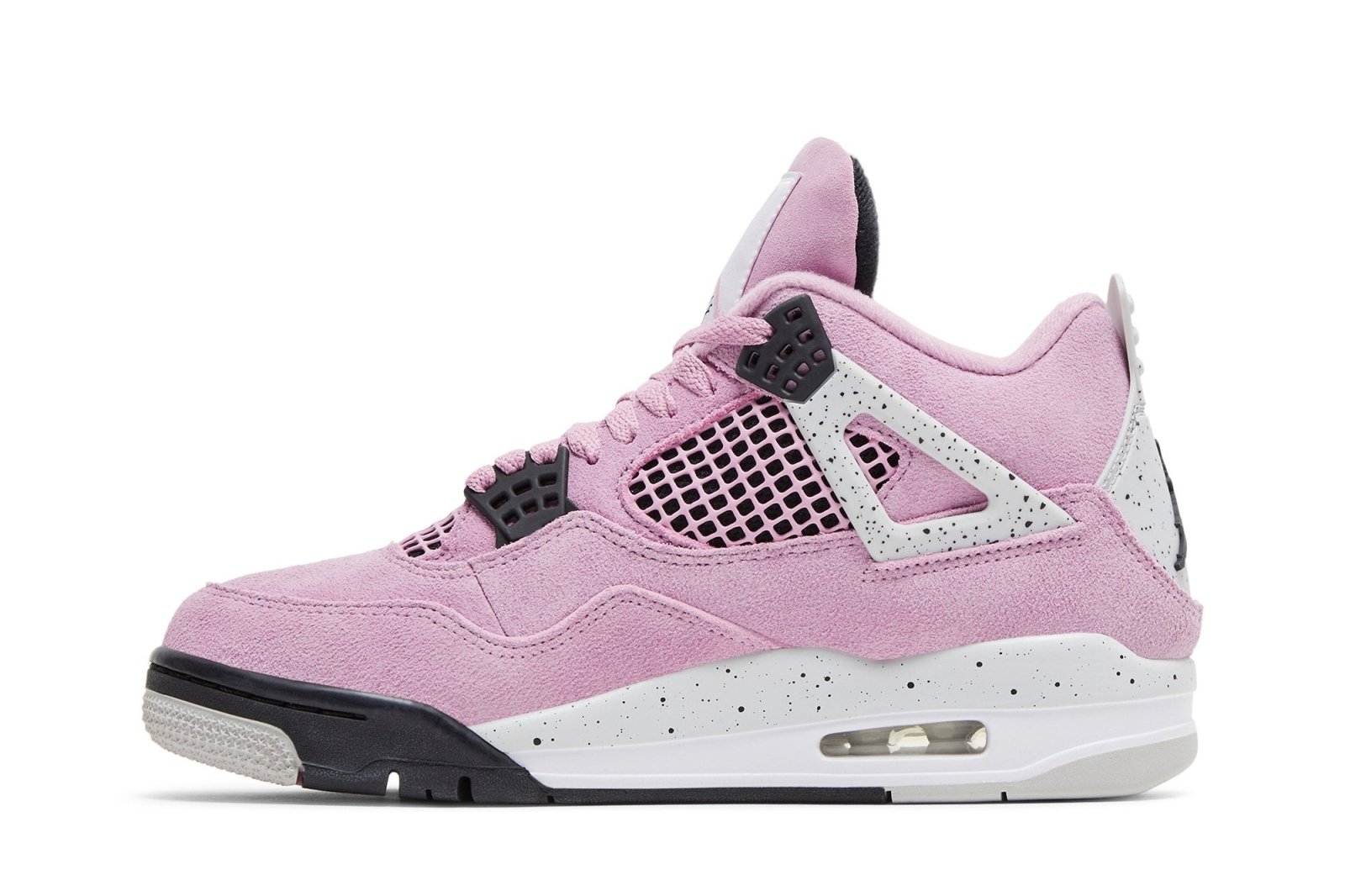 Tênis Air Jordan 4 Retro Orchid Rosa - Vista Frontal