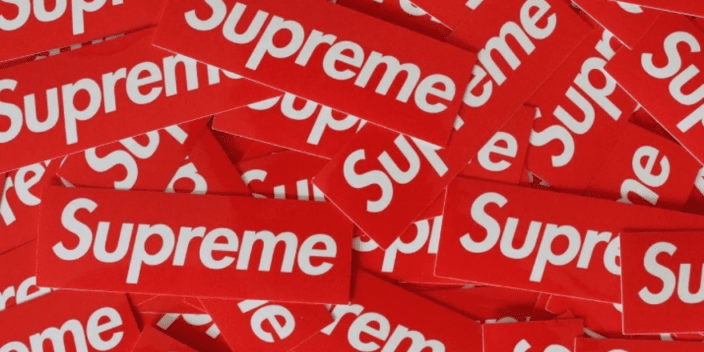 supreme etiqueta